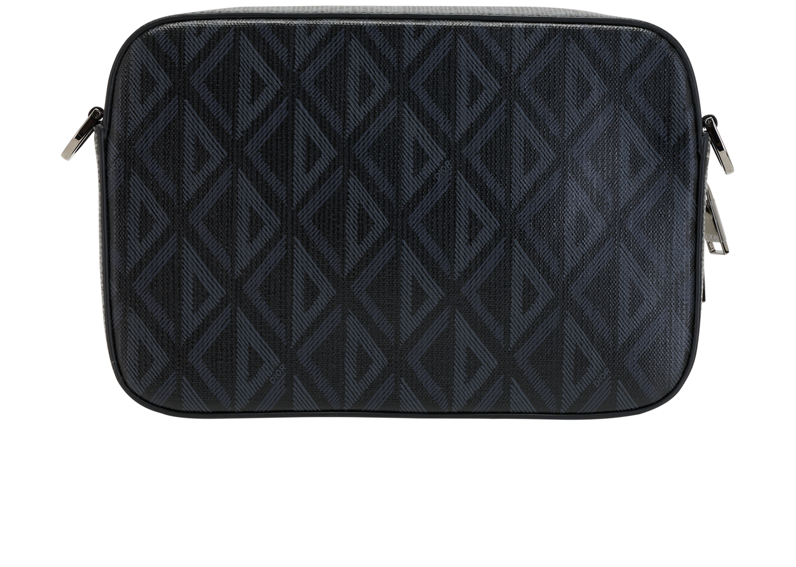 CD Diamond Safari Messenger, &pound;1,100, Handbags, Black, Canvas, Back view